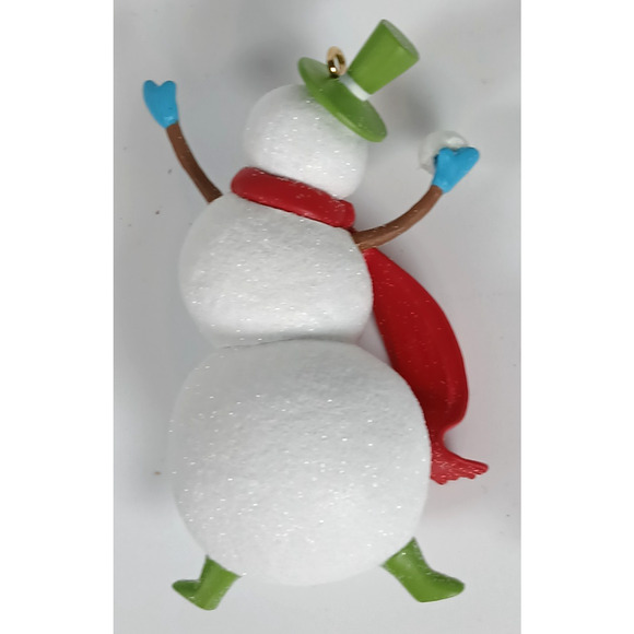 2010 HALLMARK LET IT SNOW CHRISTMAS KEEPSAKE ORNAMENTS - Picture 4 of 4